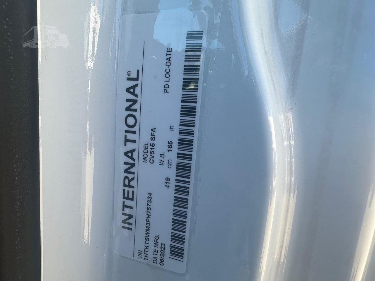 2023 INTERNATIONAL CV