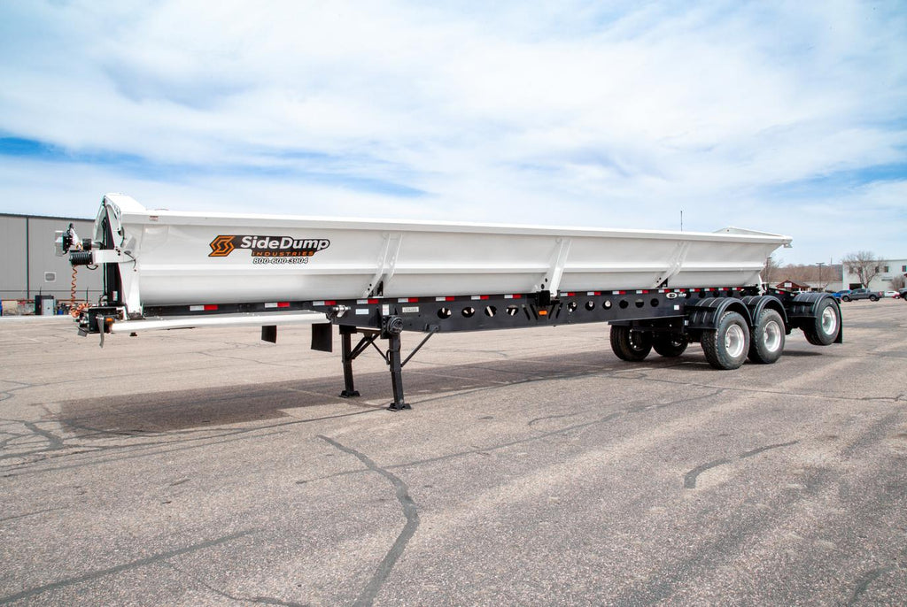 New SDI Tri-Axle Side Dump Trailer