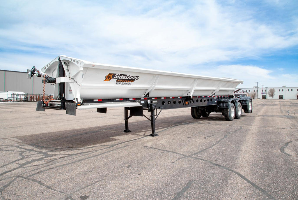 New SDI Tri-Axle Side Dump Trailer