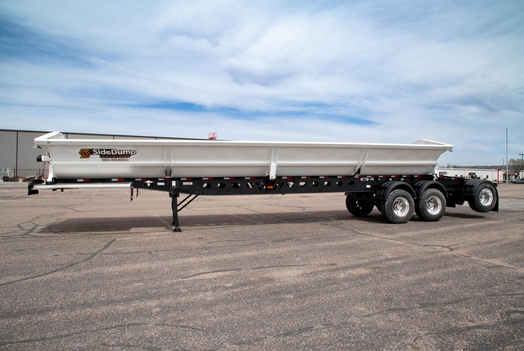 New SDI Tri-Axle Side Dump Trailer