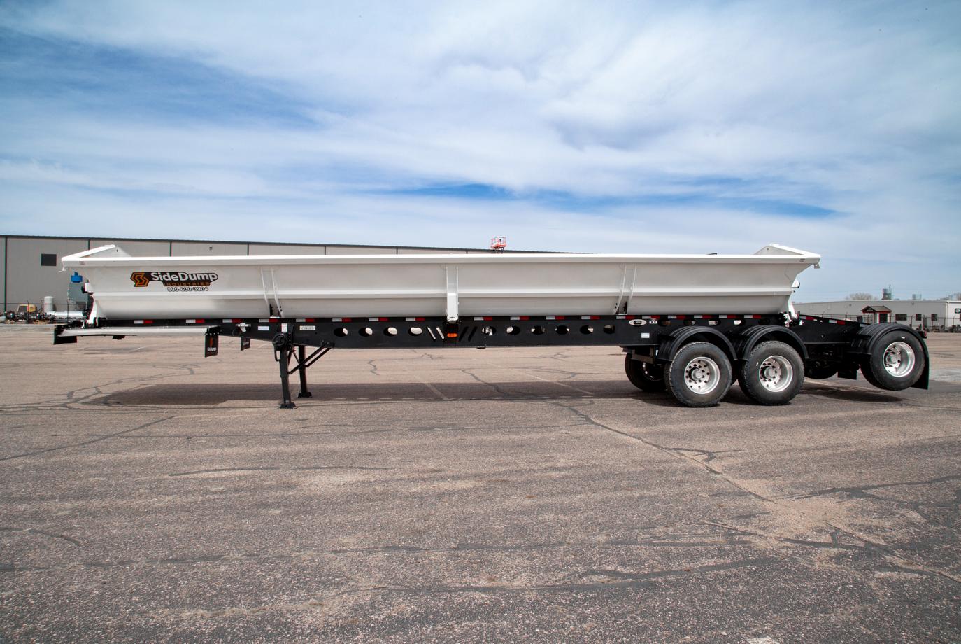 New SDI Tri-Axle Side Dump Trailer