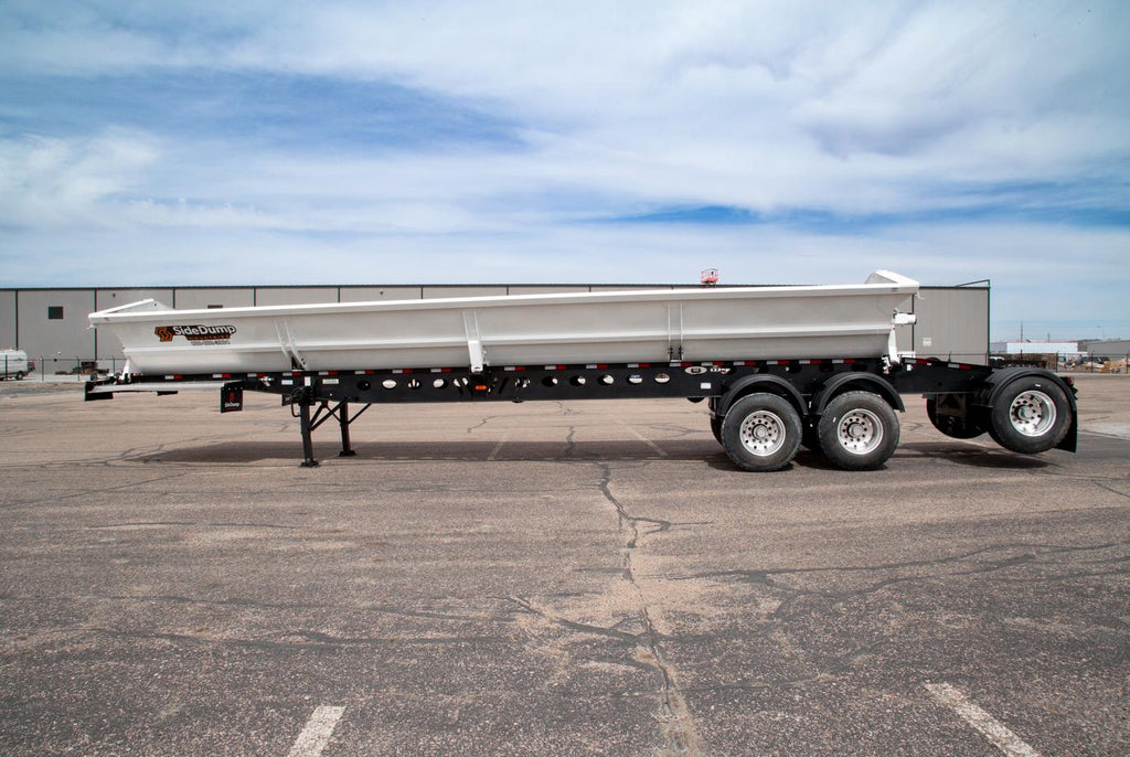 New SDI Tri-Axle Side Dump Trailer