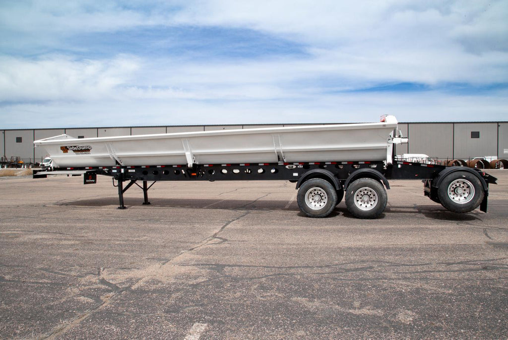 New SDI Tri-Axle Side Dump Trailer