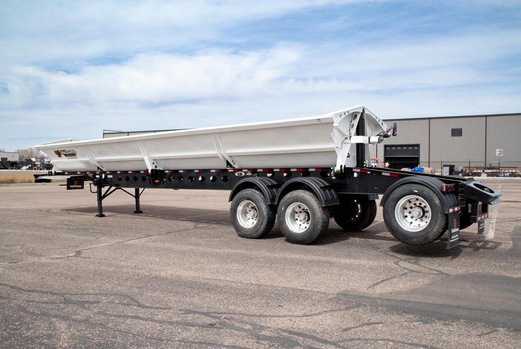 New SDI Tri-Axle Side Dump Trailer