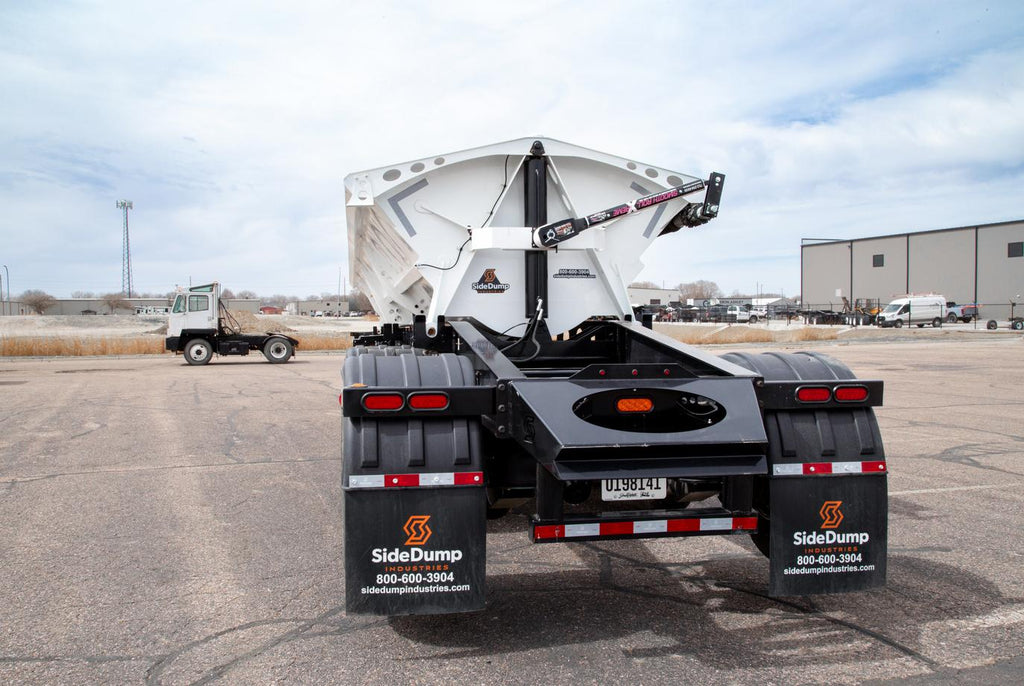 New SDI Tri-Axle Side Dump Trailer