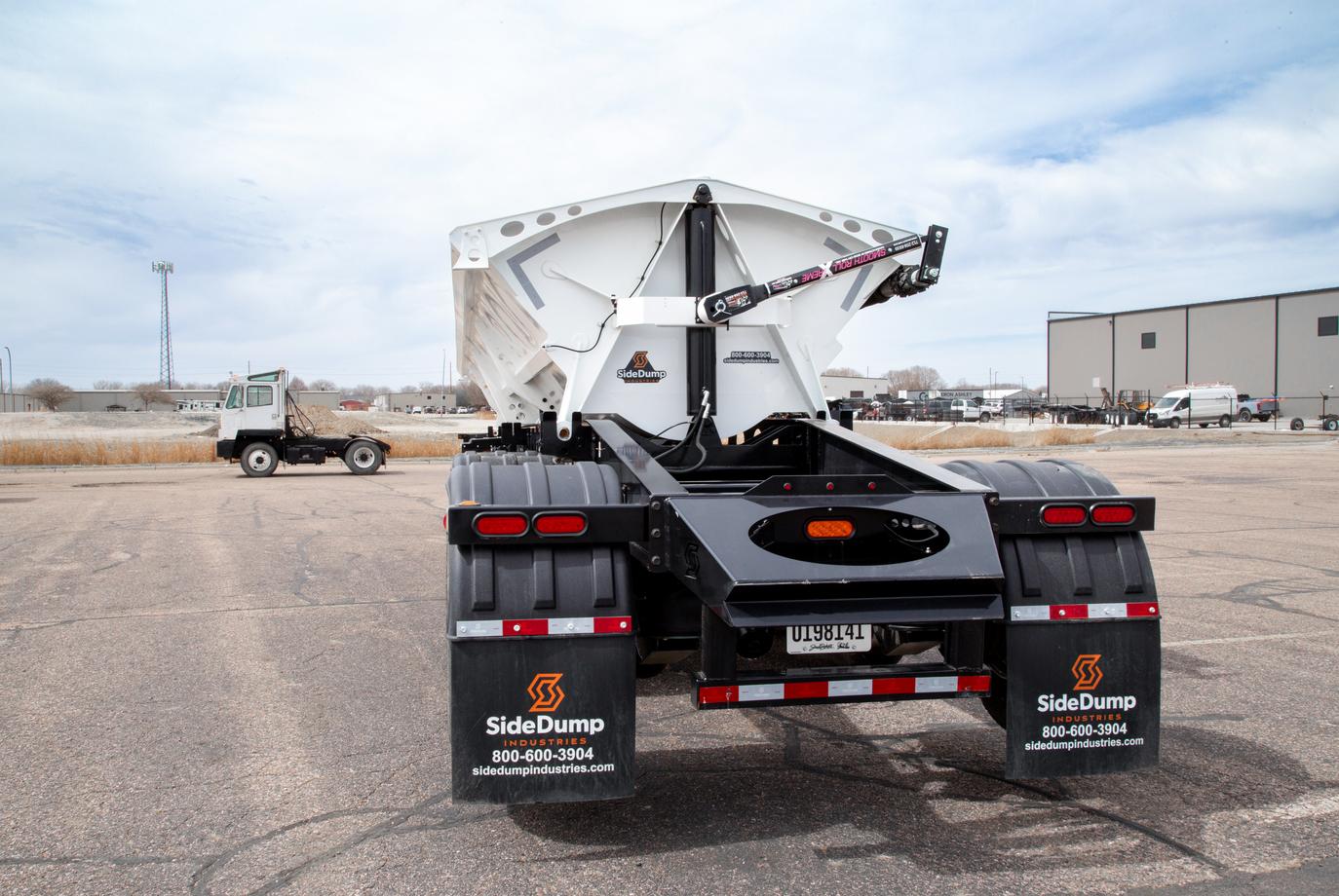 New SDI Tri-Axle Side Dump Trailer