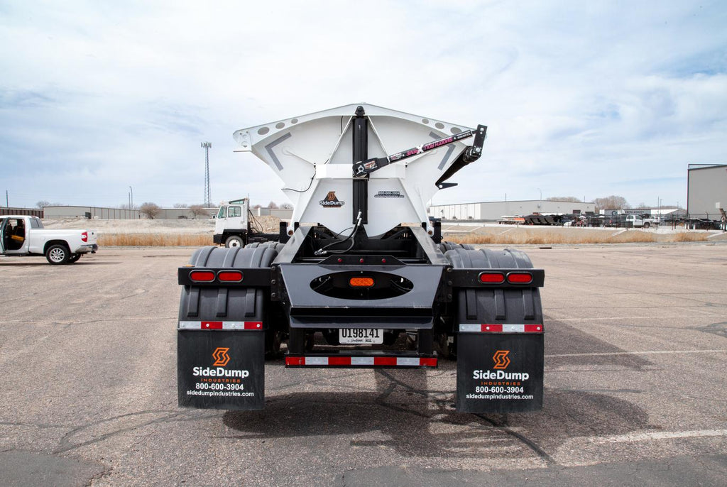 New SDI Tri-Axle Side Dump Trailer