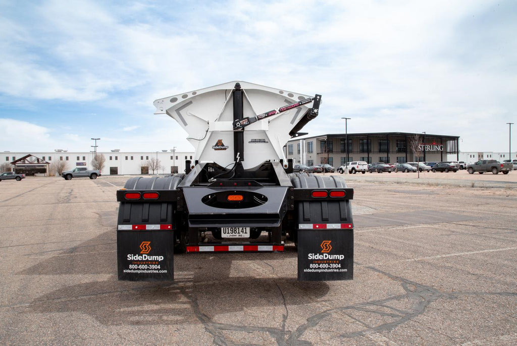 New SDI Tri-Axle Side Dump Trailer