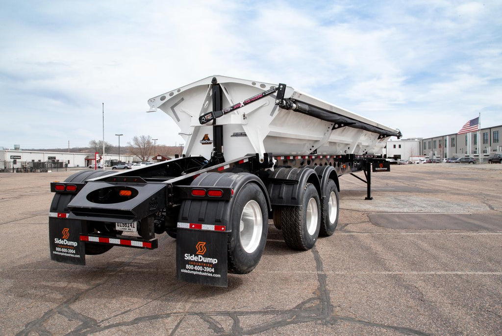 New SDI Tri-Axle Side Dump Trailer