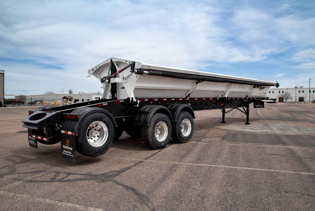 New SDI Tri-Axle Side Dump Trailer