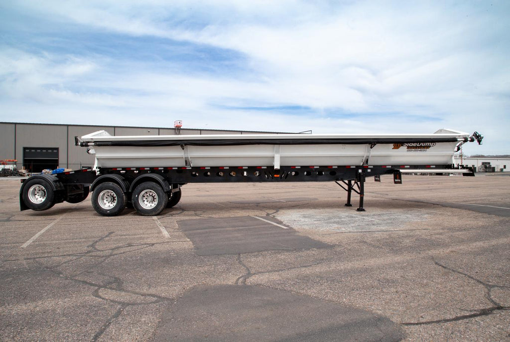 New SDI Tri-Axle Side Dump Trailer