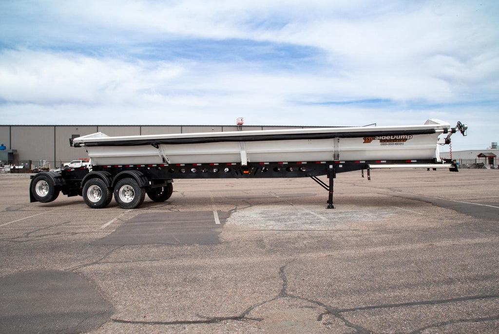 New SDI Tri-Axle Side Dump Trailer