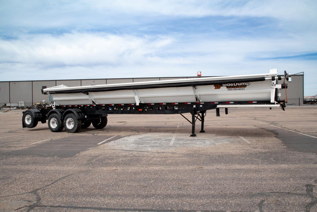 New SDI Tri-Axle Side Dump Trailer