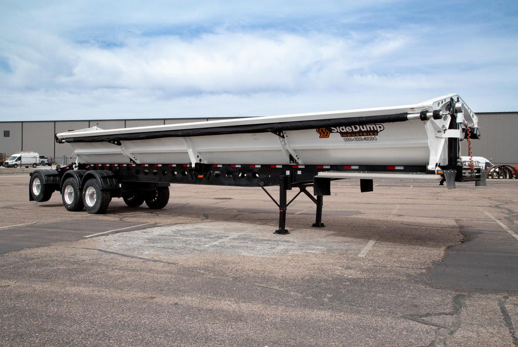 New SDI Tri-Axle Side Dump Trailer