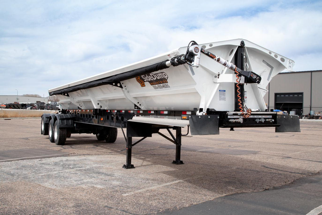 New SDI Tri-Axle Side Dump Trailer