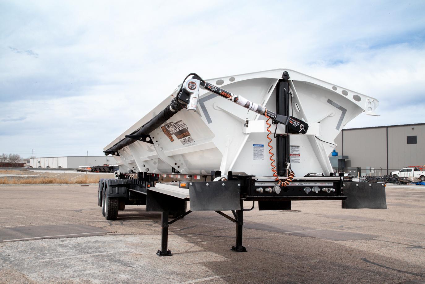 New SDI Tri-Axle Side Dump Trailer