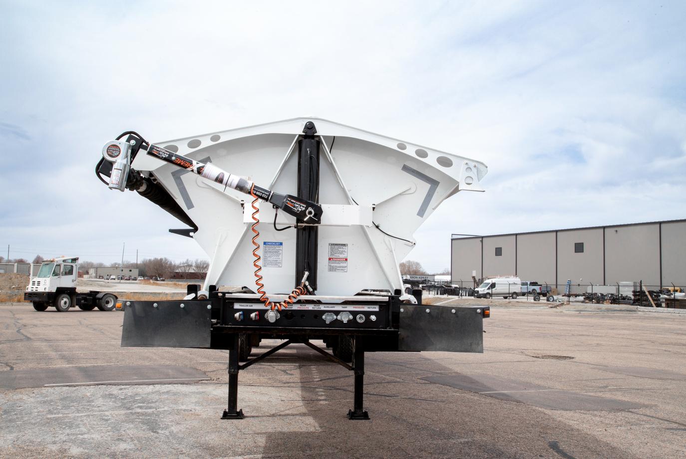 New SDI Tri-Axle Side Dump Trailer
