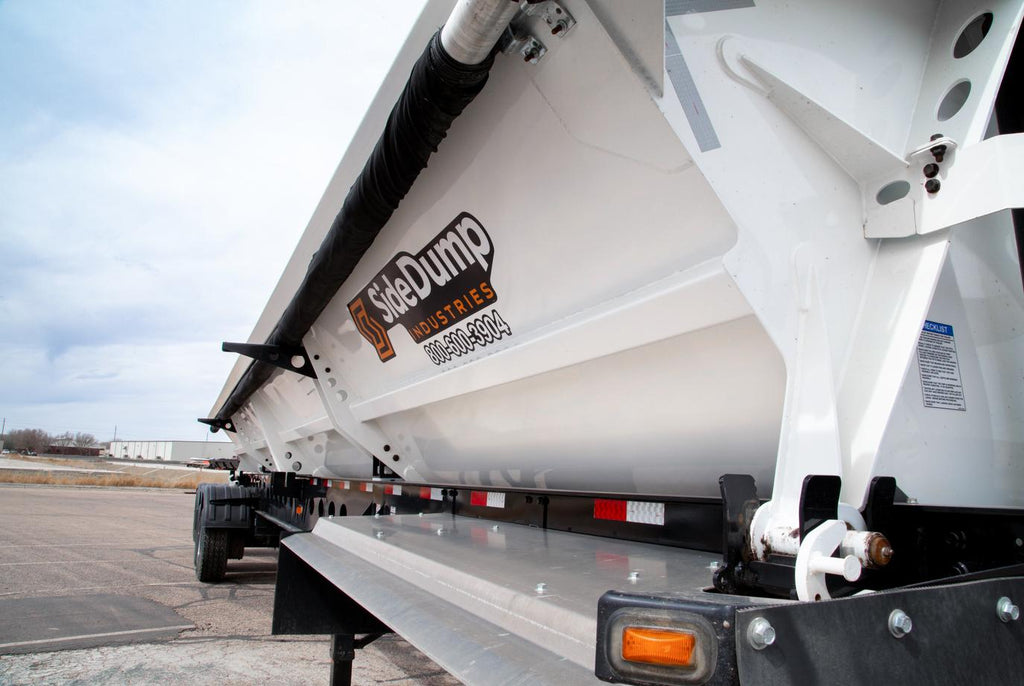New SDI Tri-Axle Side Dump Trailer