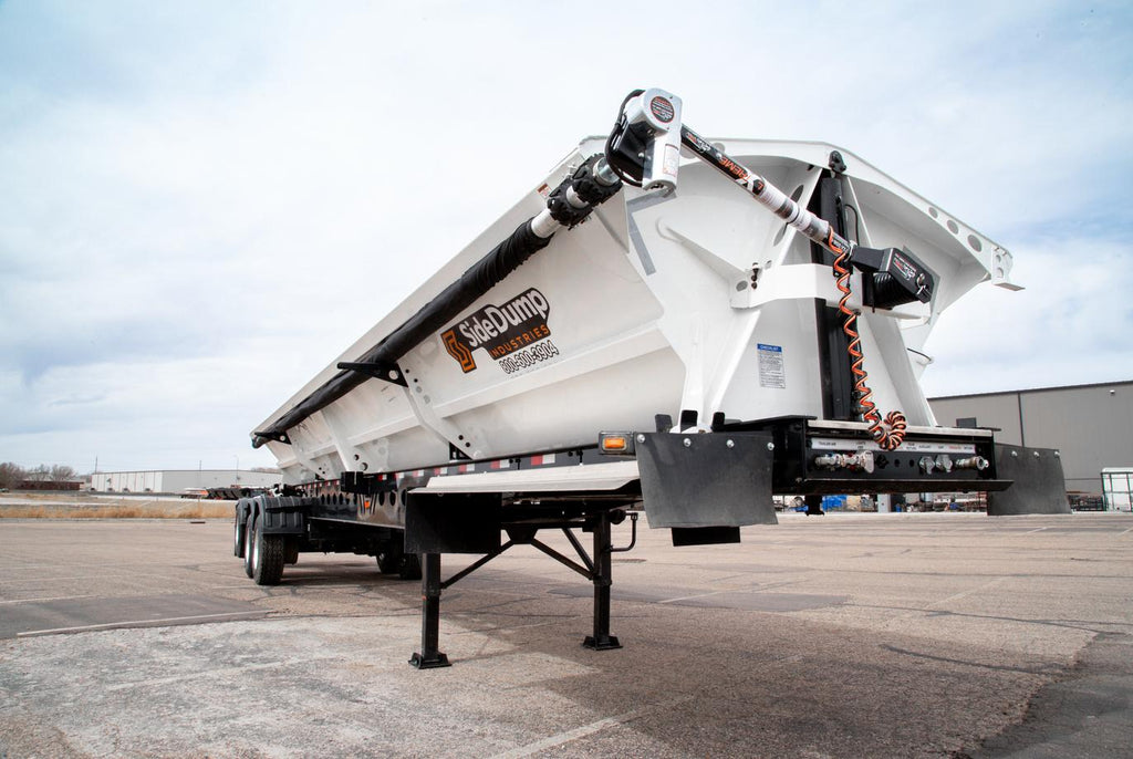 New SDI Tri-Axle Side Dump Trailer