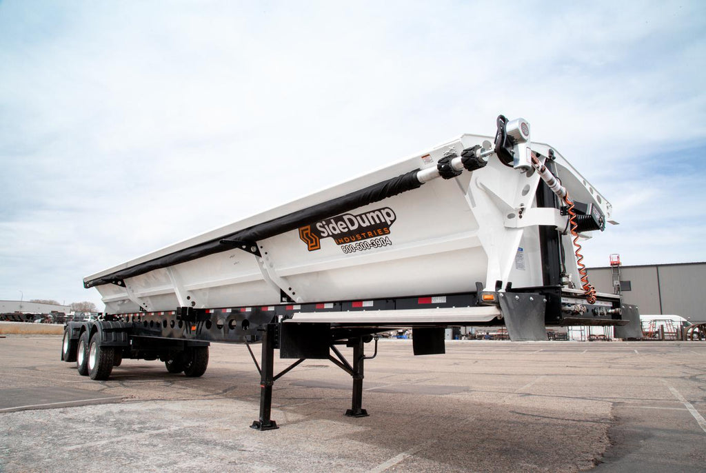 New SDI Tri-Axle Side Dump Trailer