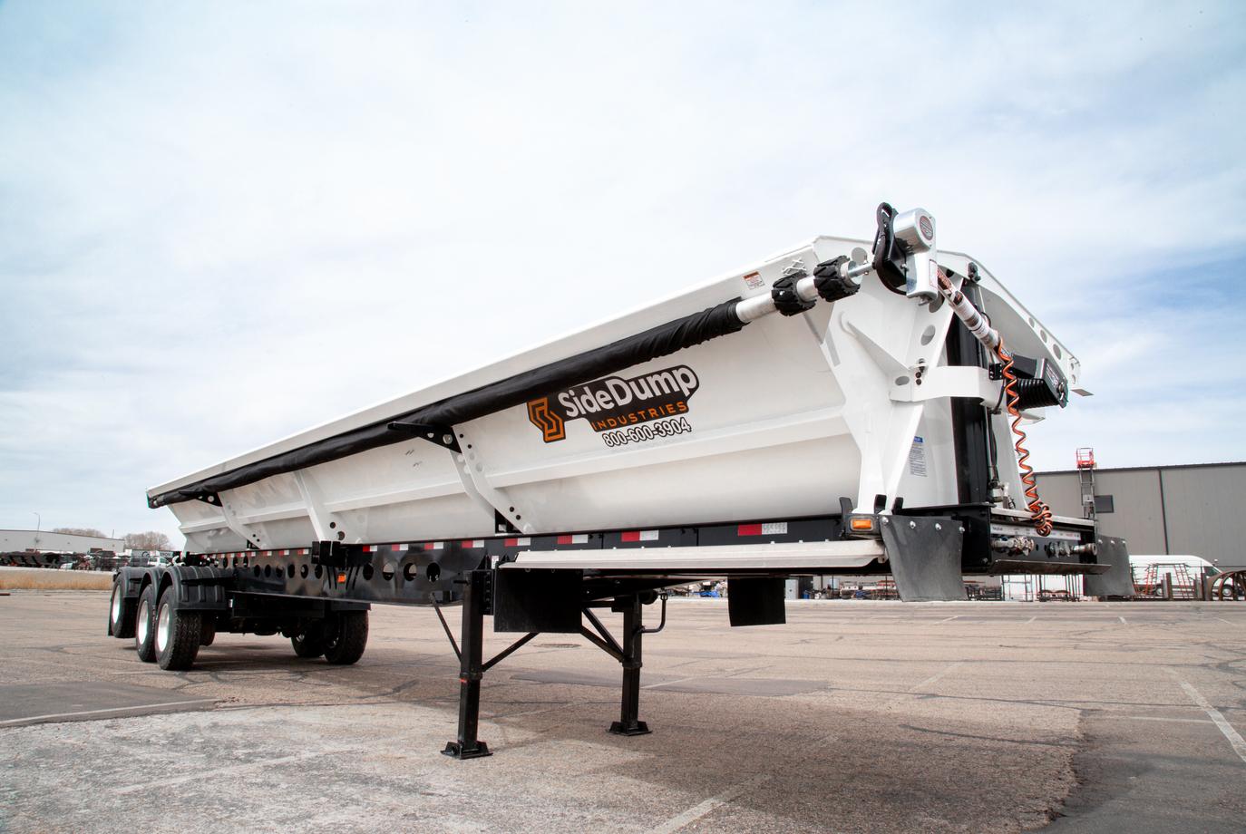 New SDI Tri-Axle Side Dump Trailer