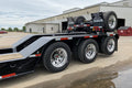 55 Ton Choice Lowboy Trailer w/ Hydraulic Flip Axle