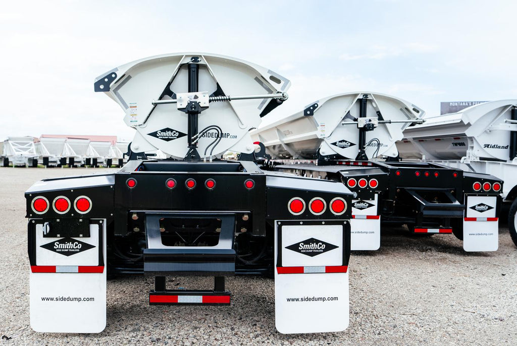 SMITHCO 4 AXLE SIDE DUMP TRAILER
