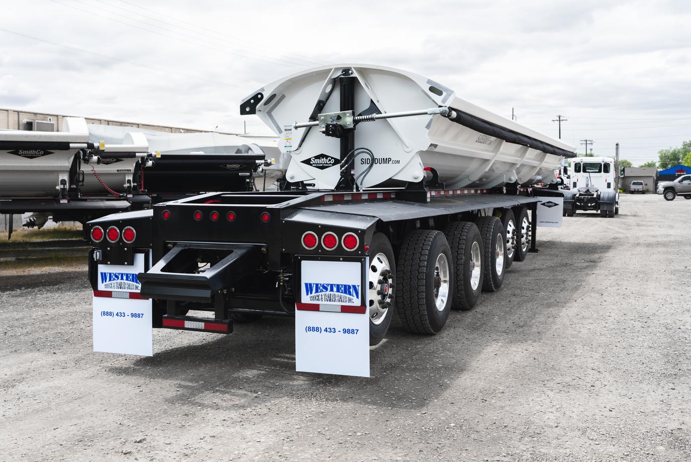 SMITHCO 6 AXLE SIDE DUMP TRAILER