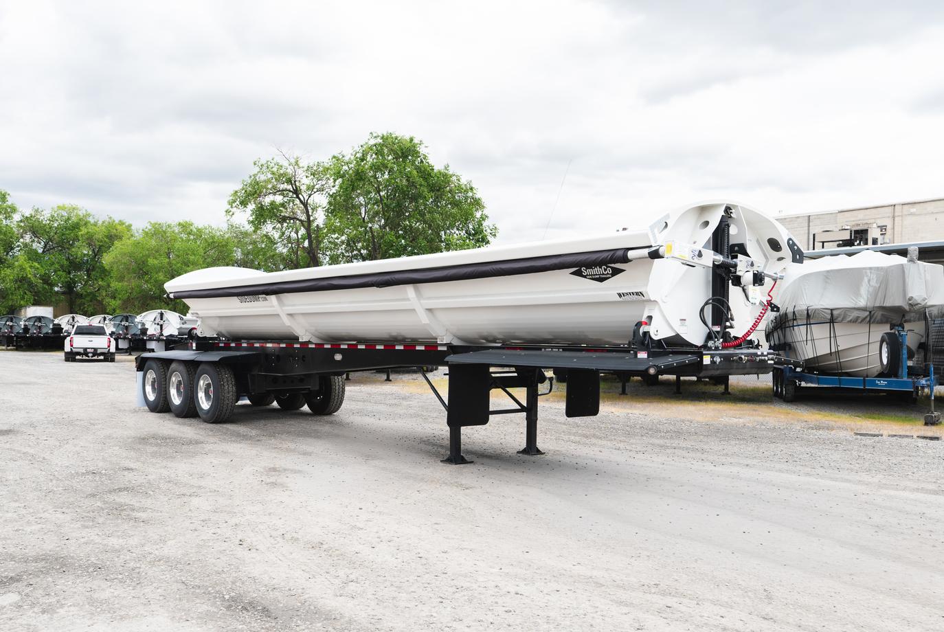 SMITHCO 3 AXLE SIDE DUMP TRAILER
