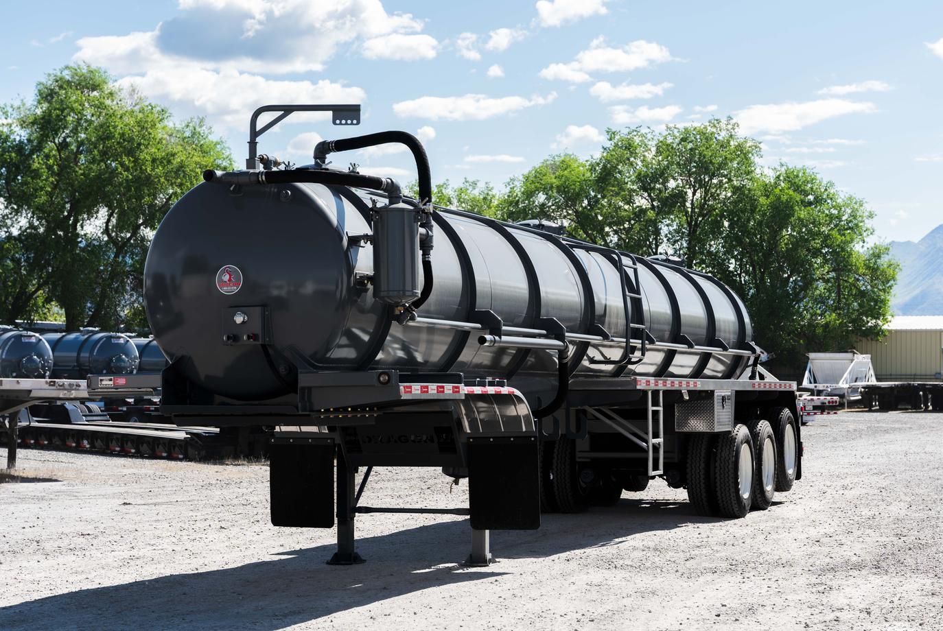 165 BBL 3 AXLE STEEL NON CODE VACUUM TRAILER