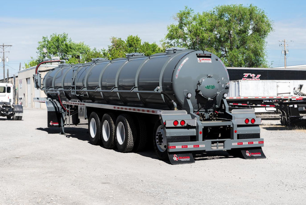185 BBL 4 AXLE STEEL NON CODE VACUUM TRAILER