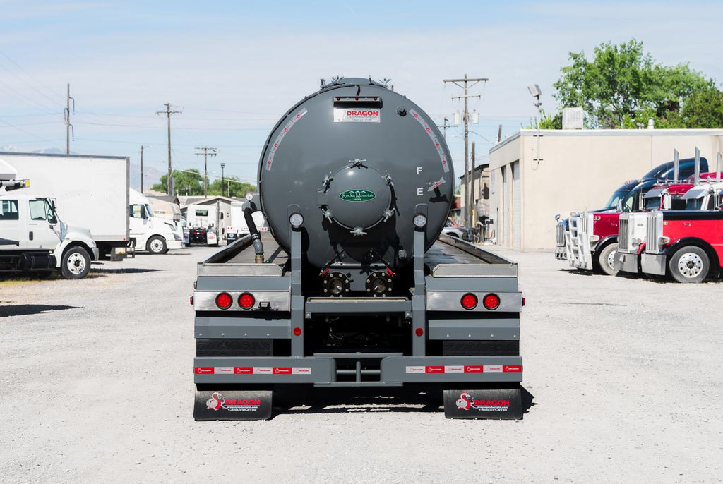 185 BBL 4 AXLE STEEL NON CODE VACUUM TRAILER
