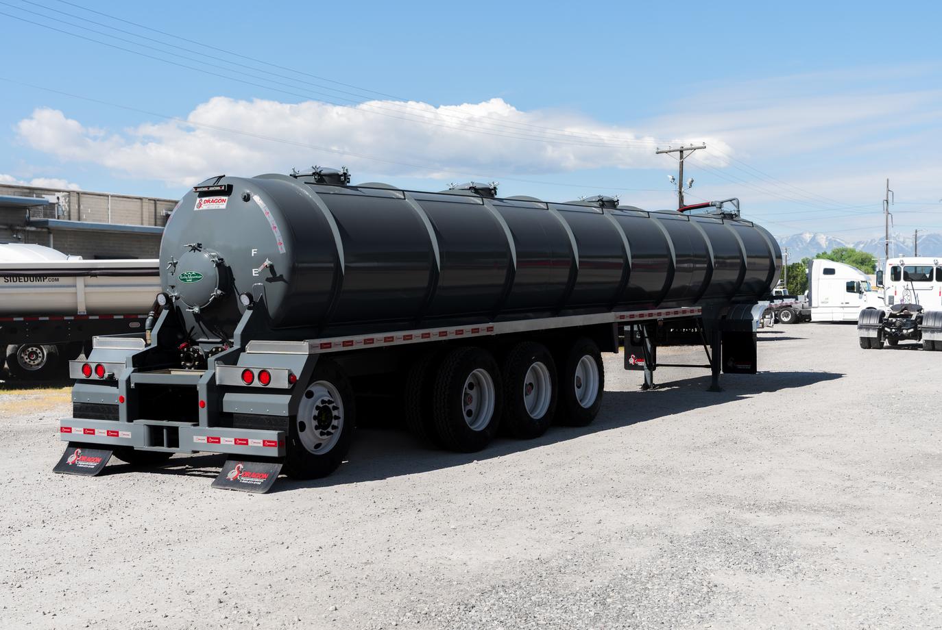 185 BBL 4 AXLE STEEL NON CODE VACUUM TRAILER