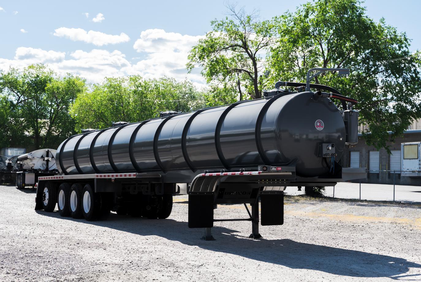 185 BBL 4 AXLE STEEL NON CODE VACUUM TRAILER
