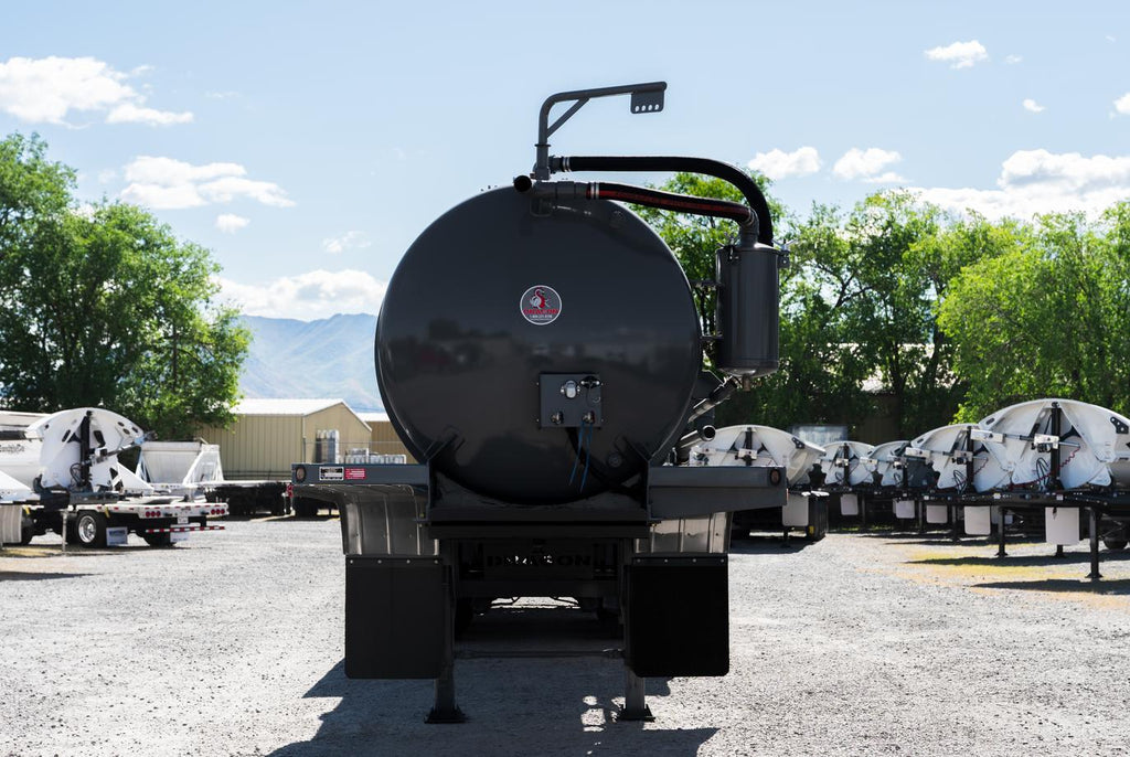 185 BBL 4 AXLE STEEL NON CODE VACUUM TRAILER