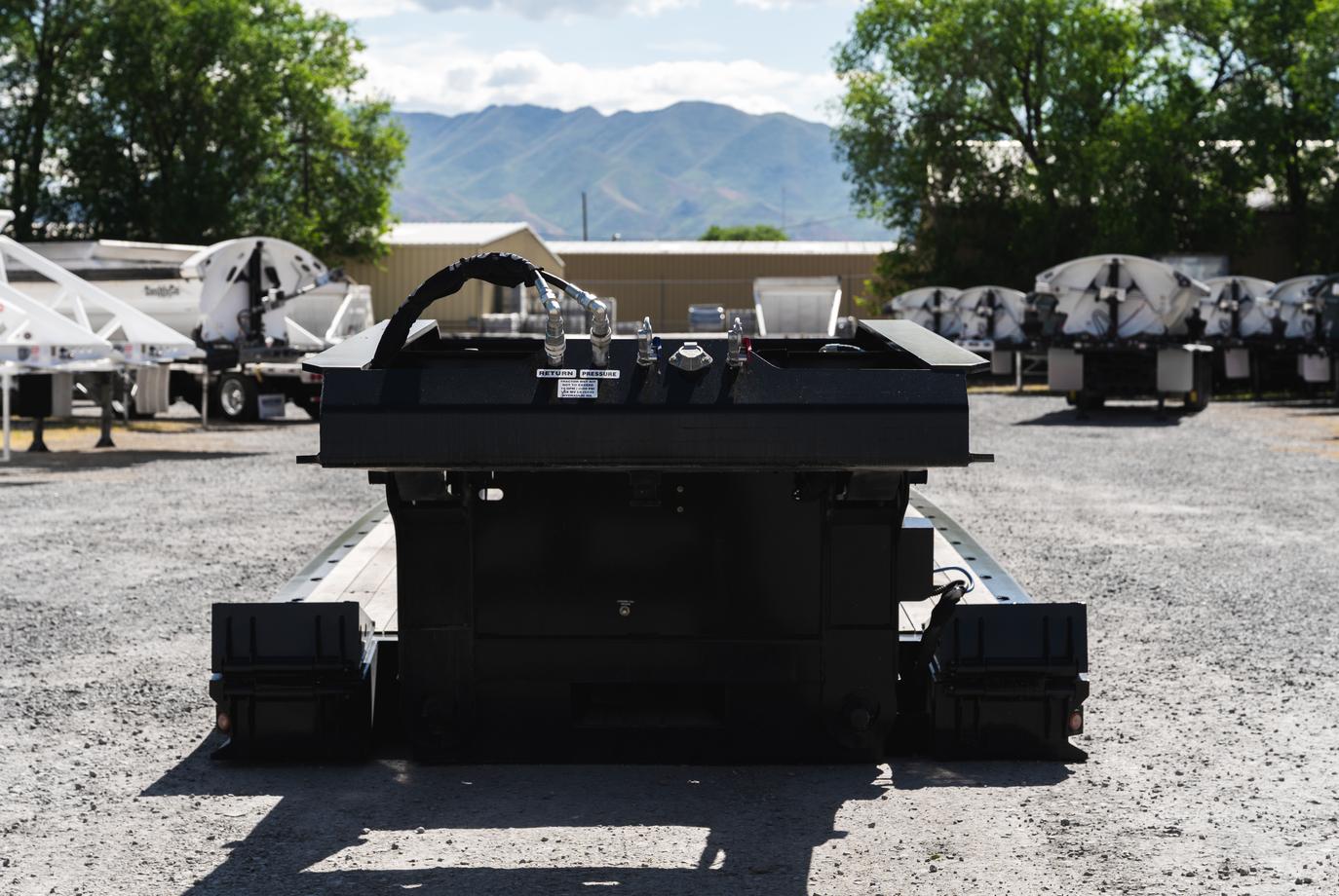 10' Wide 55 Alpha Ton Lowboy Trailer