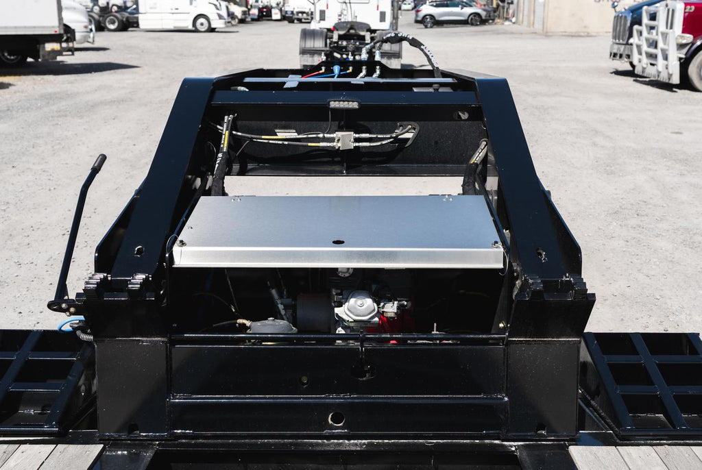 10' Wide 55 Alpha Ton Lowboy Trailer