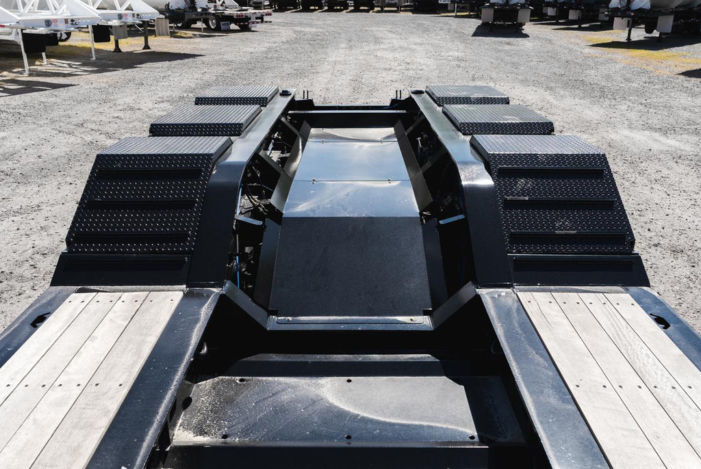 10' Wide 55 Alpha Ton Lowboy Trailer