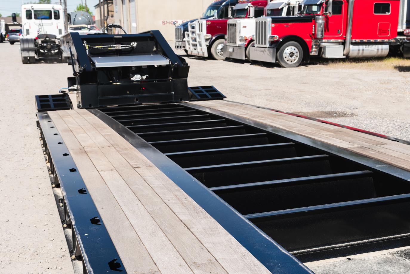 10' Wide 55 Alpha Ton Lowboy Trailer