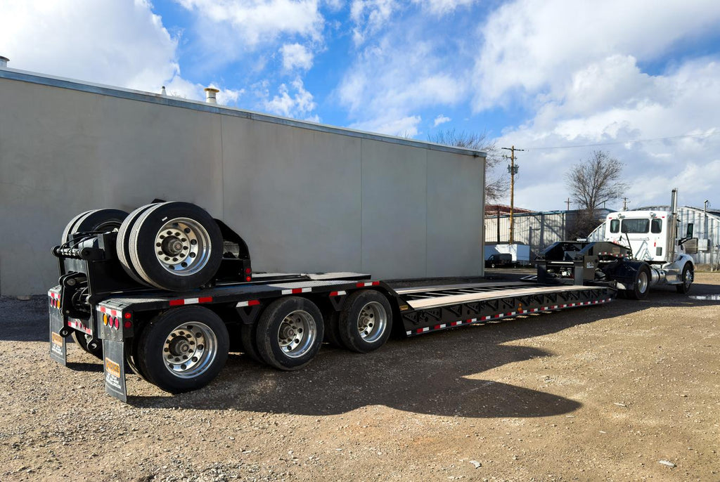 CHOICE 355NG 3-AXLE 55-TON NON-GROUND BEARING LOWBOY TRAILER
