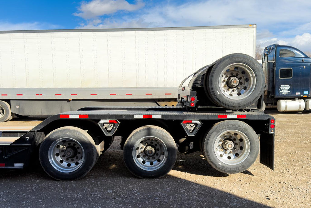CHOICE 355NG 3-AXLE 55-TON NON-GROUND BEARING LOWBOY TRAILER